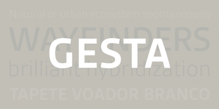 Gesta font preview