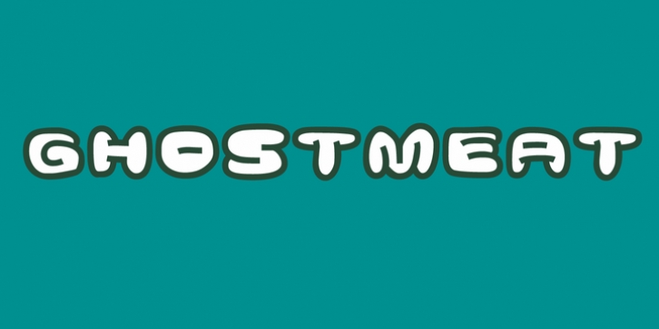 Ghostmeat font preview