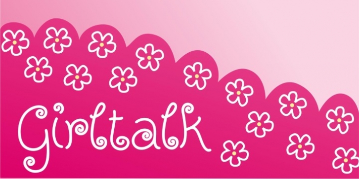 Girltalk font preview