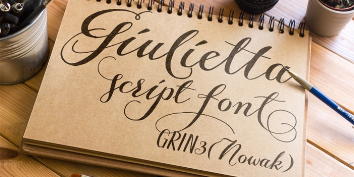 Giulietta font preview