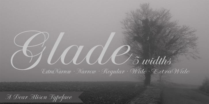 Glade font preview