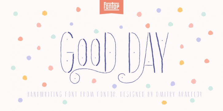 Good Day font preview