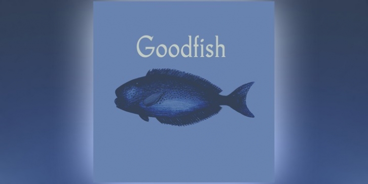 Goodfish font preview