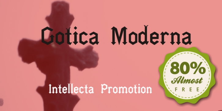 Gotica Moderna font preview