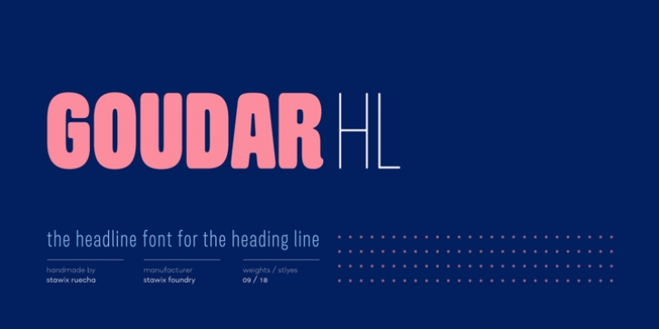 Goudar HL font preview