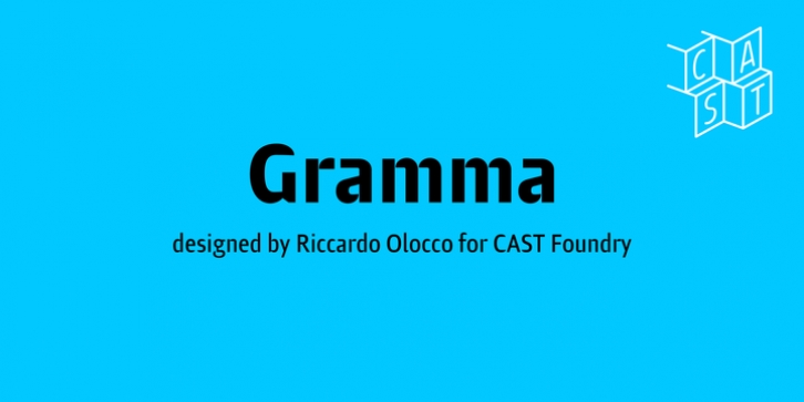 Gramma font preview