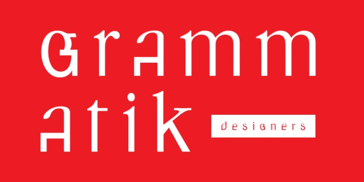 Grammatik font preview