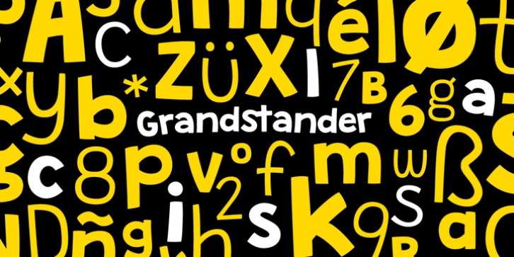 Grandstander font preview