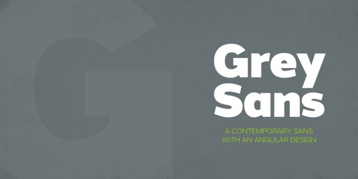 Grey Sans font preview