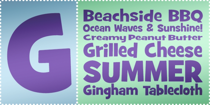 Grilled Cheese BTN font preview