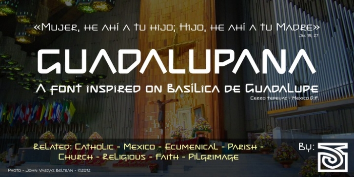 Guadalupana font preview