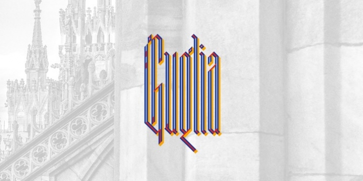 Guglia font preview