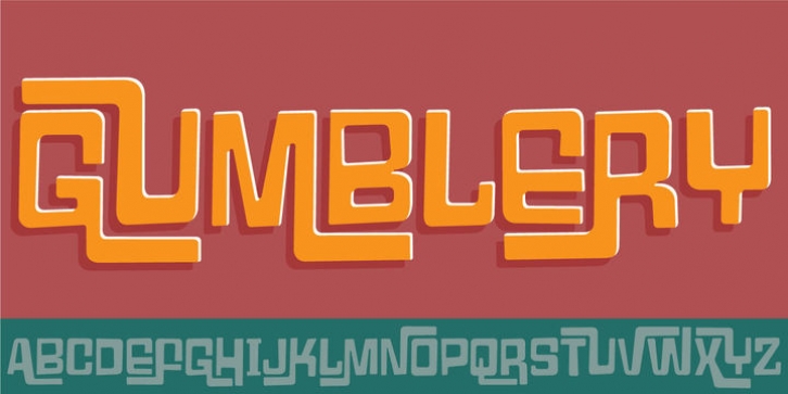Gumblery font preview