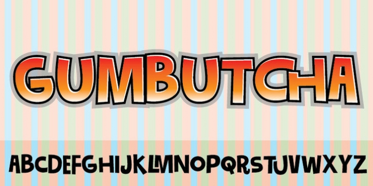 Gumbutcha font preview