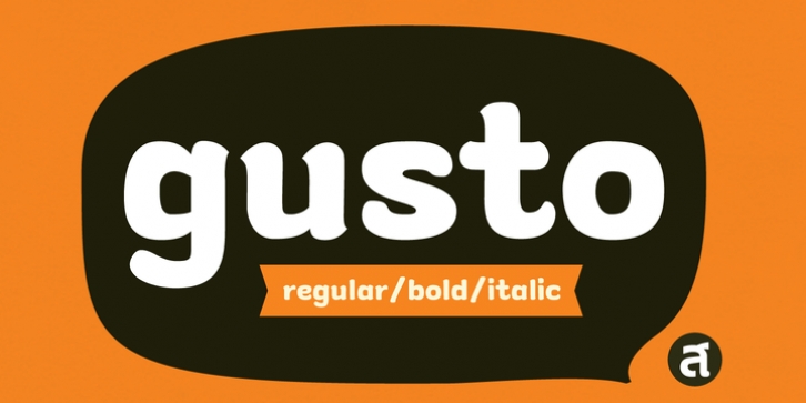 Gusto font preview