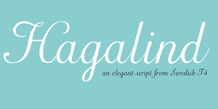 Hagalind font preview