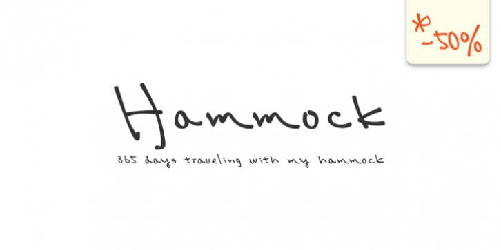 Hammock font preview