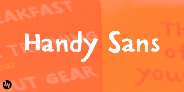 Handy Sans font preview