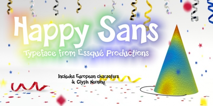 Happy Sans font preview