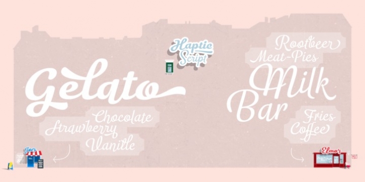 Haptic Script font preview