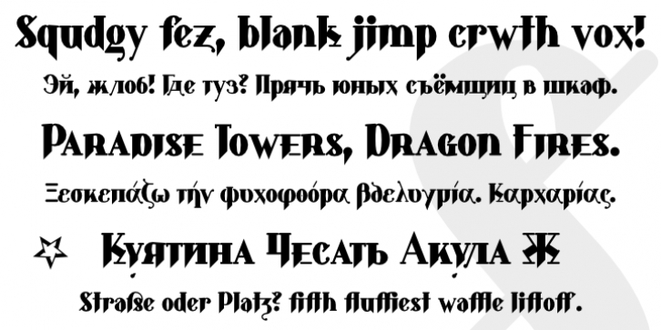 Haylurker font preview