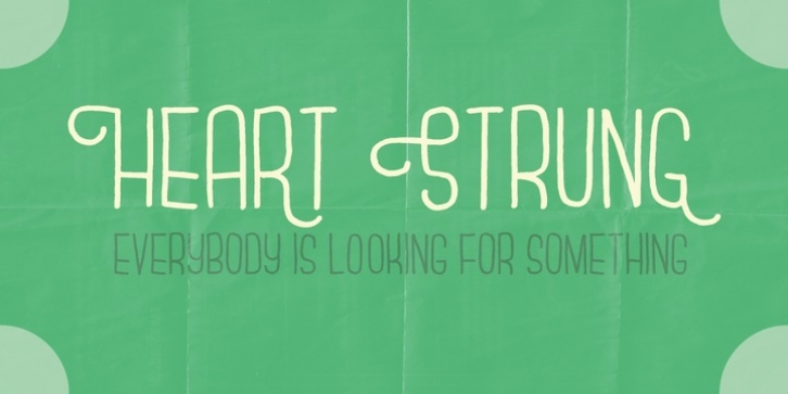 Heart Strung font preview