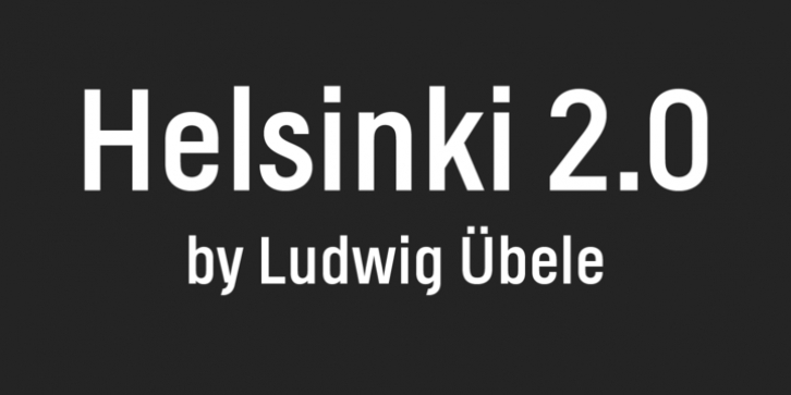 Helsinki font preview