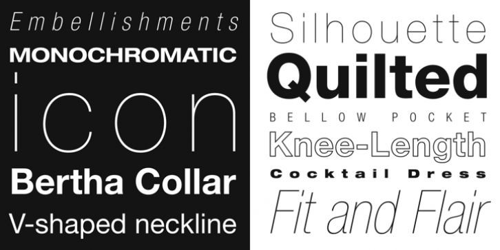 Helvetica Neue Pro font preview