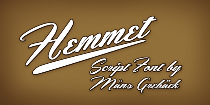 Hemmet font preview