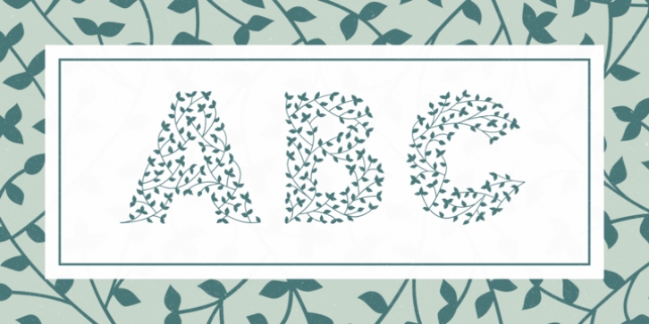 Herbaceous Border font preview