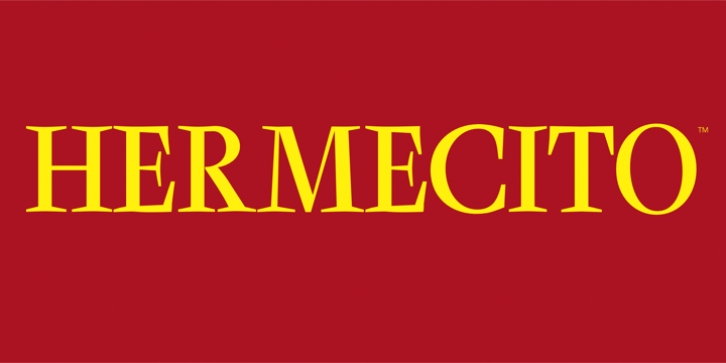 Hermecito font preview