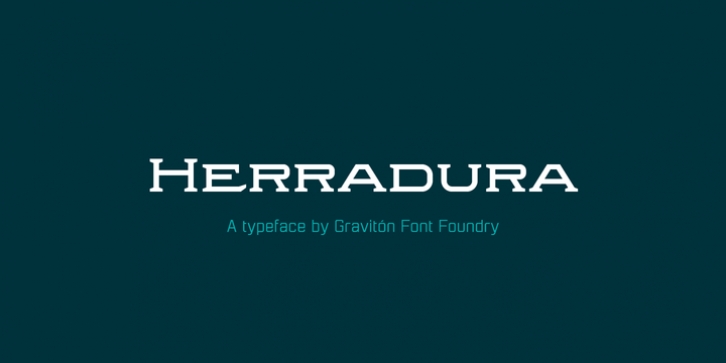 Herradura font preview