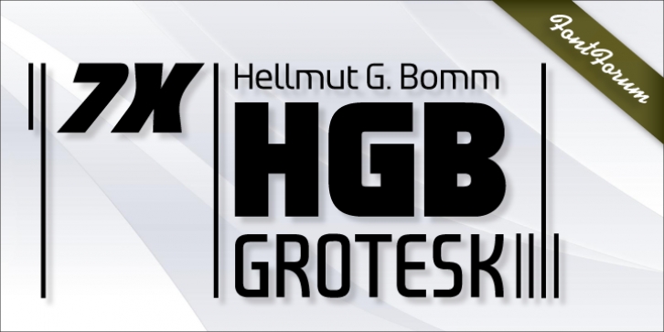 HGB Grotesk font preview