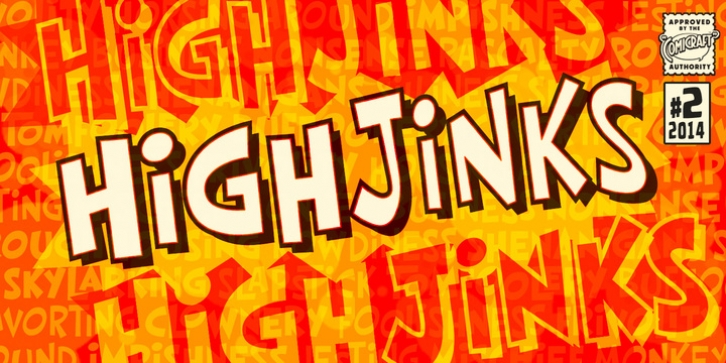 HighJinks font preview