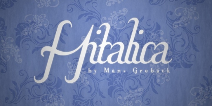 Hitalica font preview