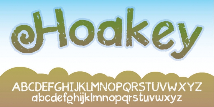 Hoakey font preview