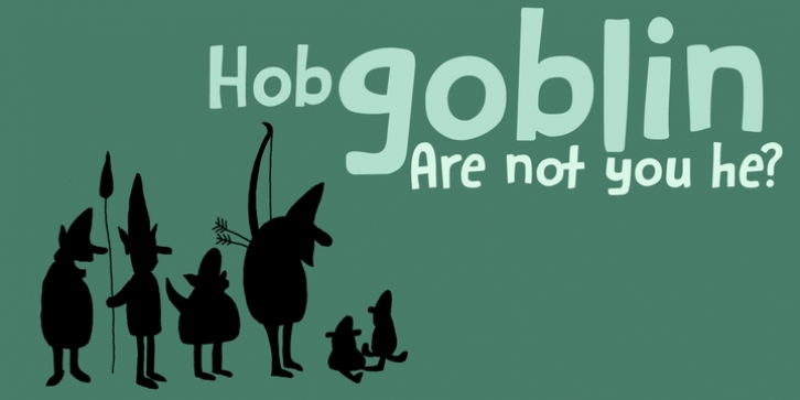 Hobgoblin font preview