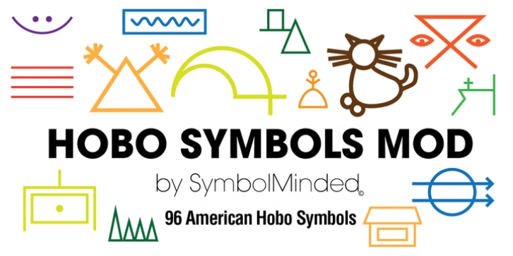Hobo Symbols Mod font preview