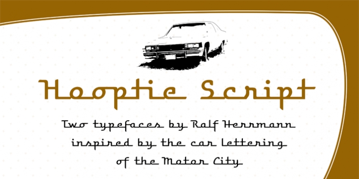 Hooptie Script font preview