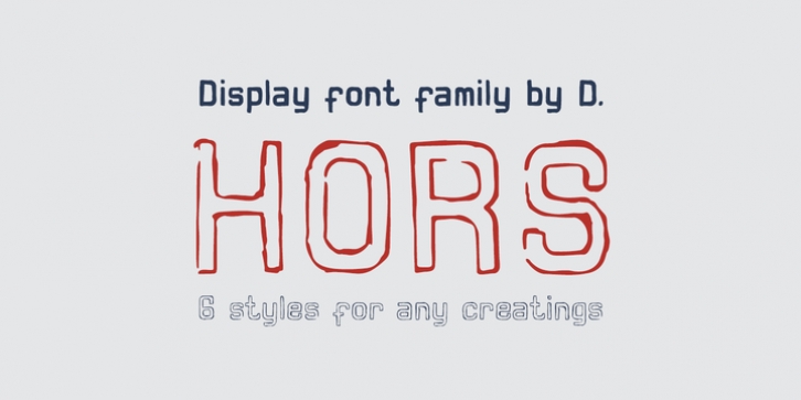 Hors font preview