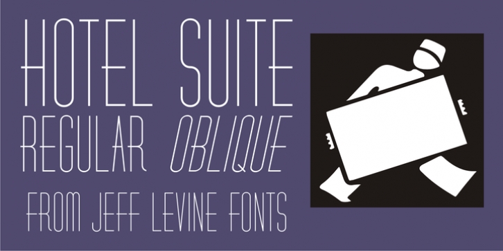 Hotel Suite JNL font preview