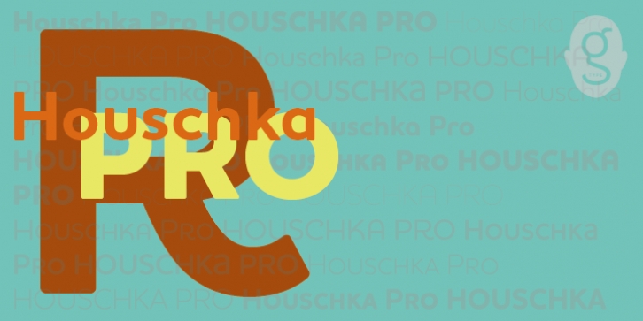 Houschka Pro font preview