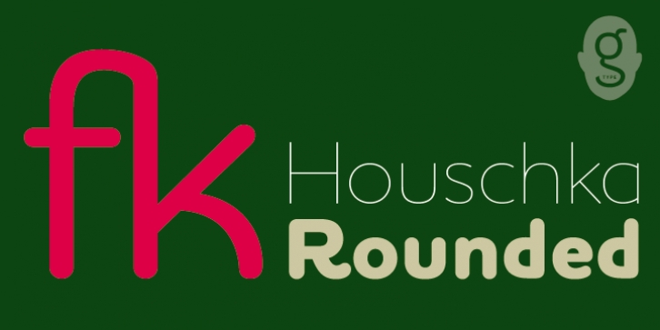 Houschka Rounded font preview