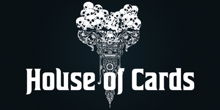 House Of Cards font preview