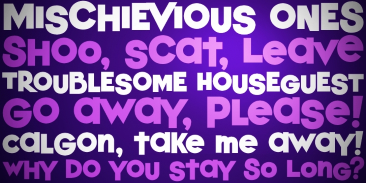 Houseguest PB font preview