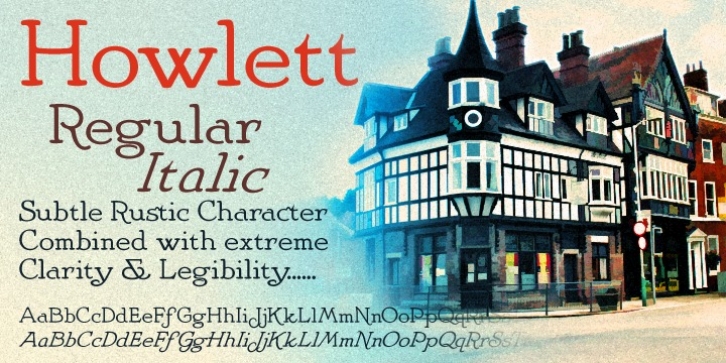 Howlett font preview