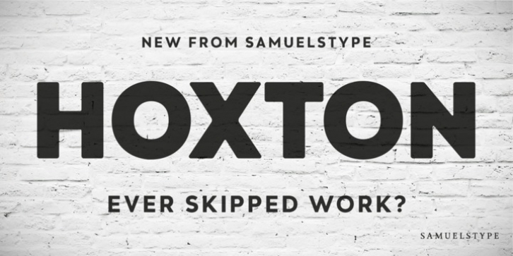 Hoxton Samuels font preview