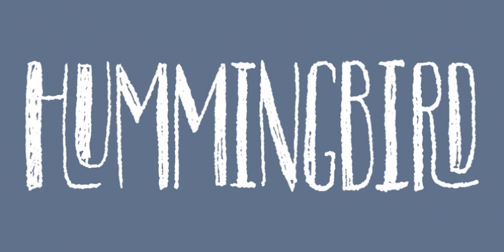 Hummingbird font preview