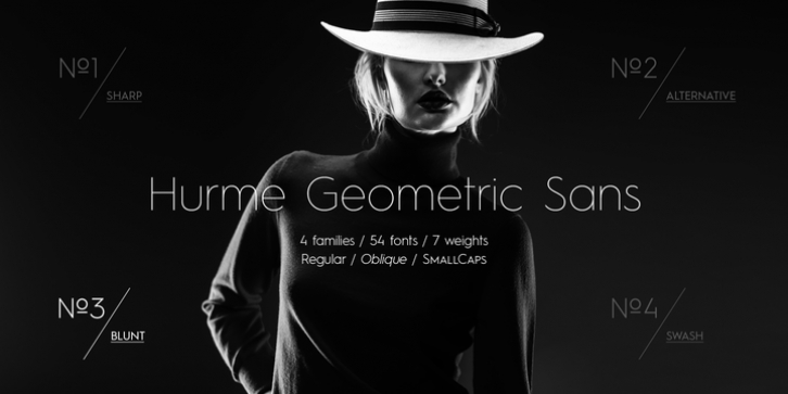 Hurme Geometric Sans 3 font preview