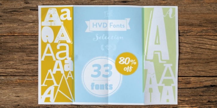 HVD Fonts Selection font preview